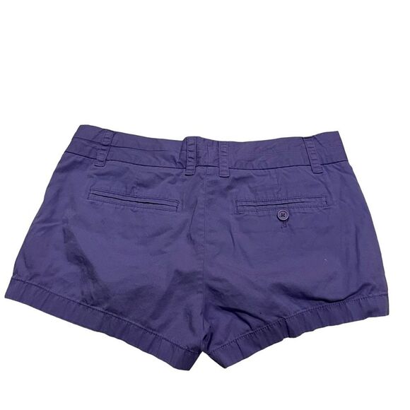 10/$25🦋 J. Crew Purple Broken-In Mid Rise Chino Shorts - Size 4 - Picture 4 of 12